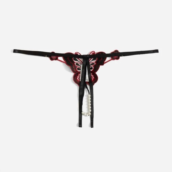 SEXY Plus Butterfly Decor Crotchless Panties *NEW* - Picture 2 of 5